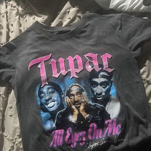 Tupac Graphic Tee - Black